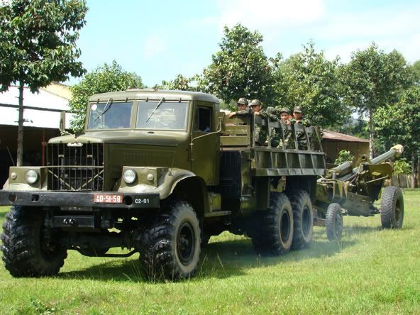 越南新式130卡车炮亮相技术来源令人意外底盘改装有特色