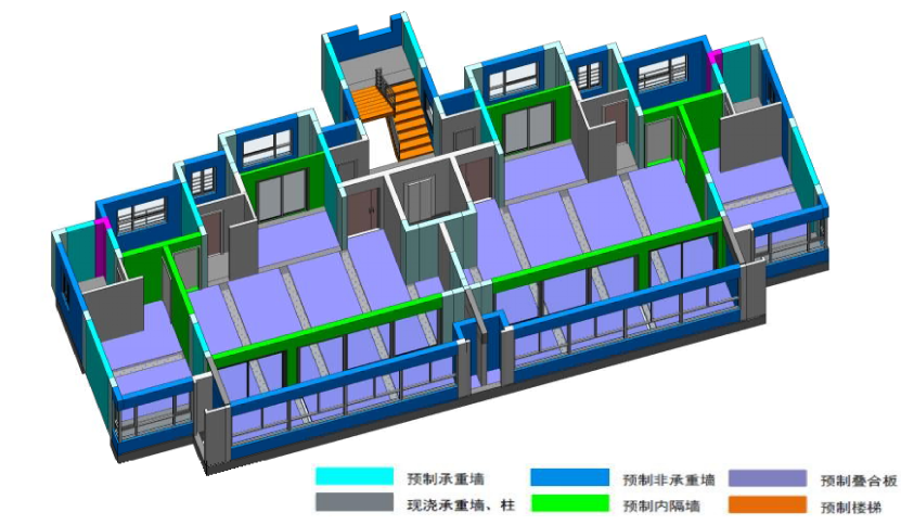 標準化思維的裝配式建築設計華東院安徽分公司文一朗書軒項目