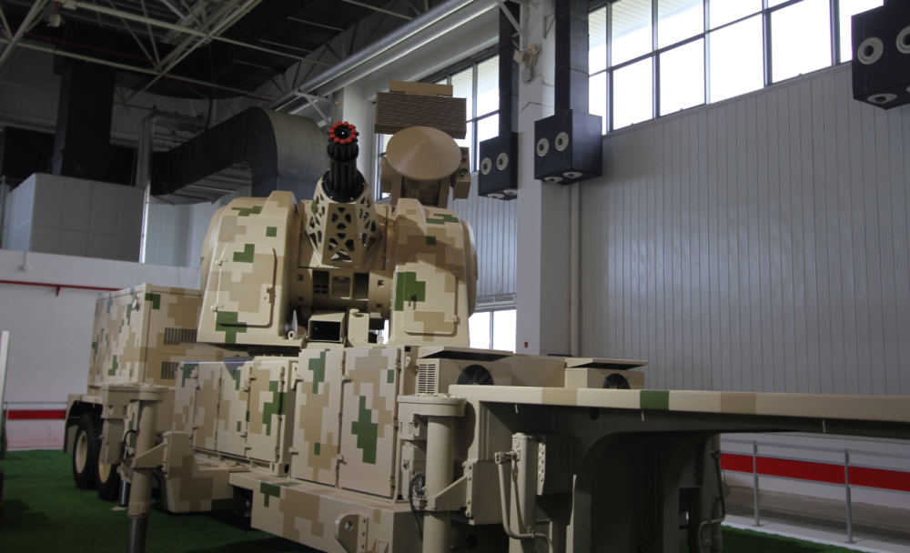 射速每分钟一万发国产陆基近防武器系统面世火力世界最强