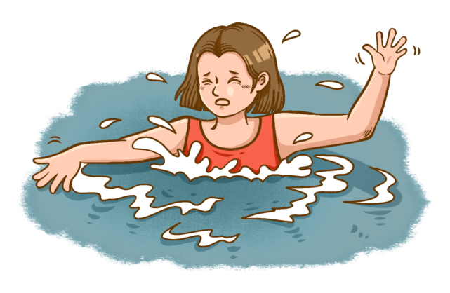 法院干警勇救落水女孩