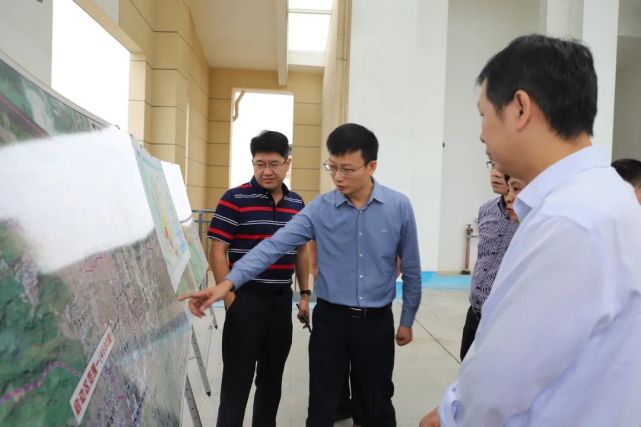 区领导杨怀生,陈仁朝,九湖镇主要领导,区直相关单