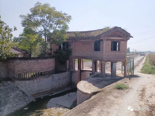 大荔县义井村:参观洛惠渠分水闸和藏银楼_腾讯网
