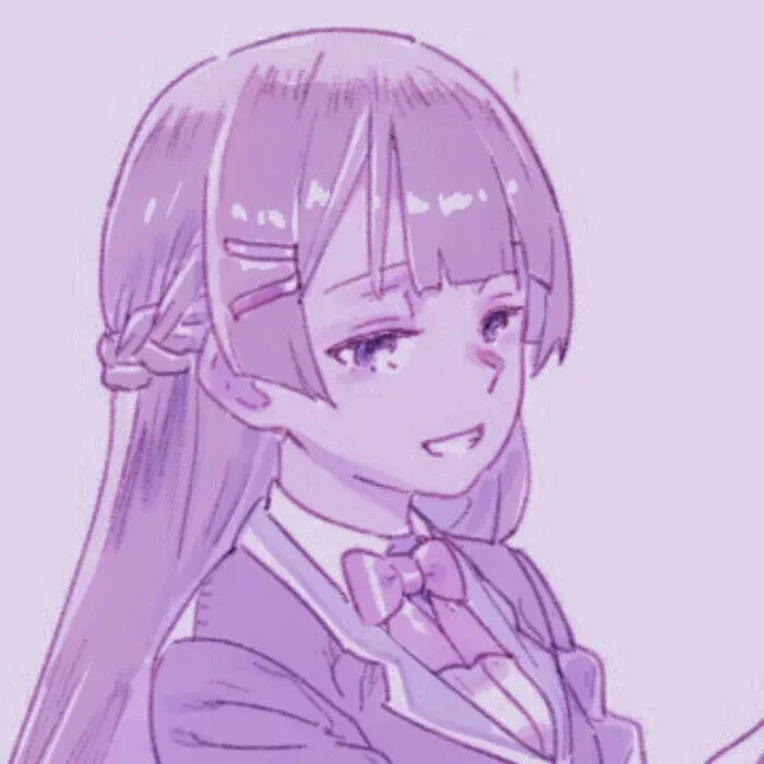 动漫头像紫色系