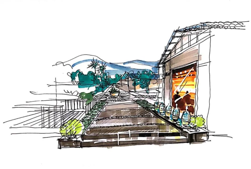 手绘概念整体布局都尽力达至尽善尽美的设计成果.