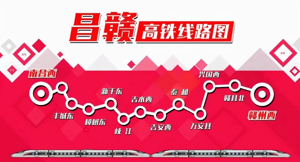 今天小編就來給你說一條連接江西省和廣東省的重要高鐵線路:贛深高鐵