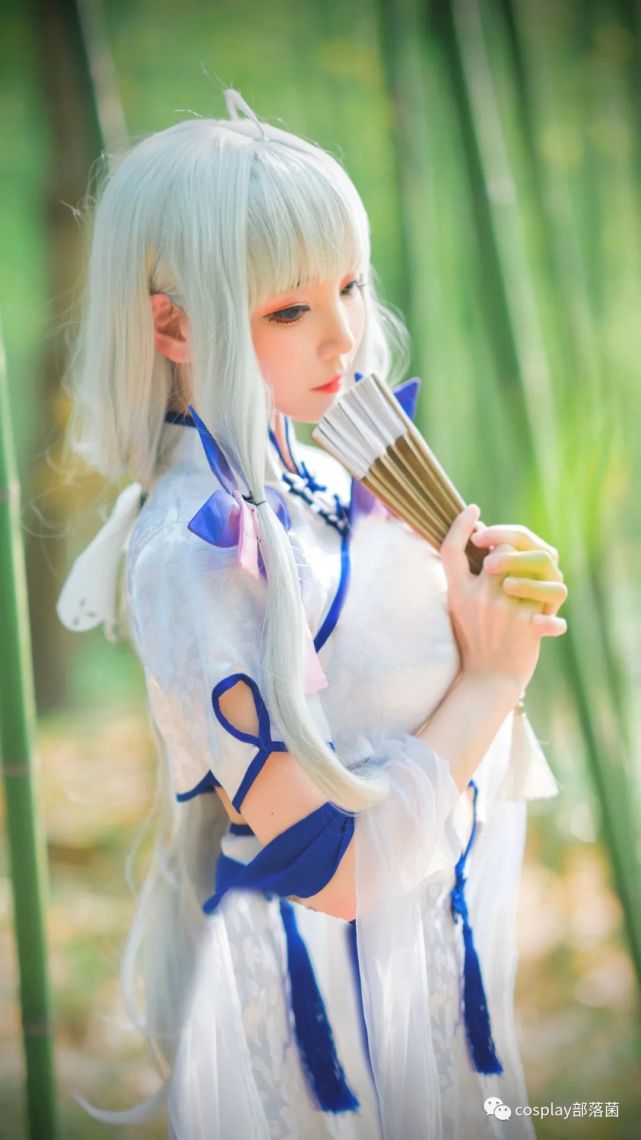cos:碧蓝航线光辉旗袍钟情春日cos正片@楚楚子