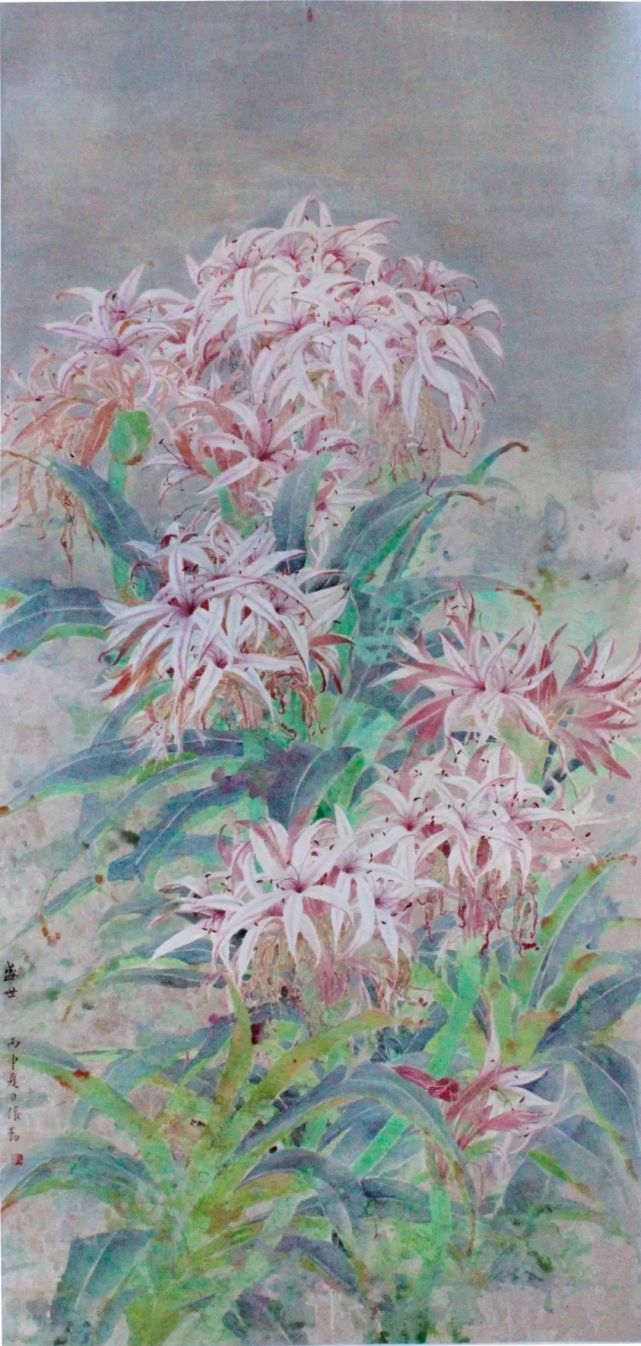 【艺术世界】张勤工笔花鸟画作品赏析