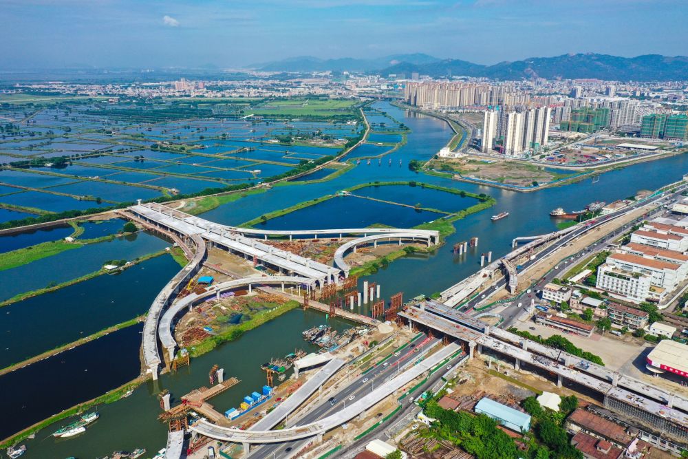 36公里,起點為護堤路,終點為規劃牛田洋快速通道;西港路以西段為