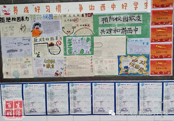 预防校园欺凌共建和谐西中