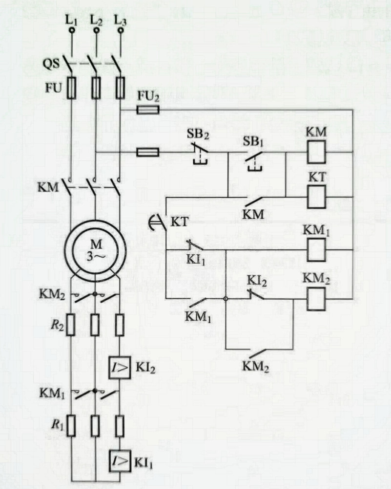 繞線式異步電動機啟動電路