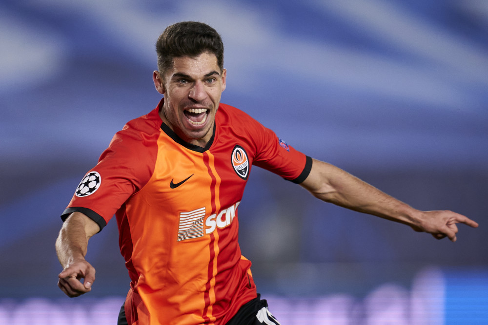 包括曼城,阿森纳在内 有七支英超球队在关注顿涅茨克矿工攻击手所罗门