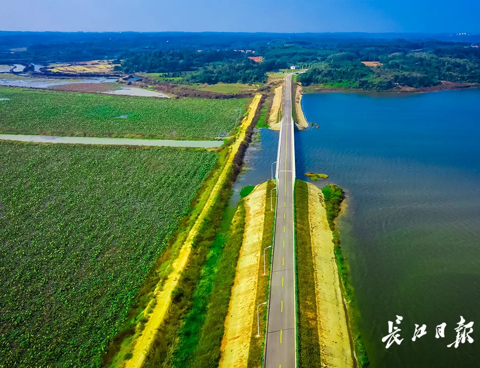 石梁河水库环湖公路图片