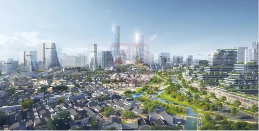 超美华润沙井金蚝小镇6大设计方案效果图曝光