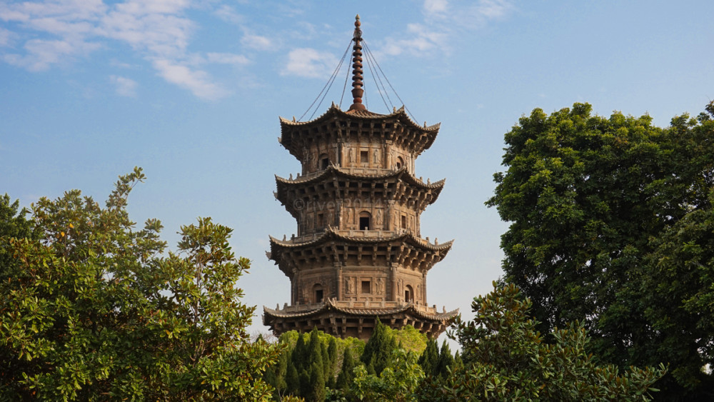 泉州开元寺始建于唐朝是世界文化遗产代表性古迹
