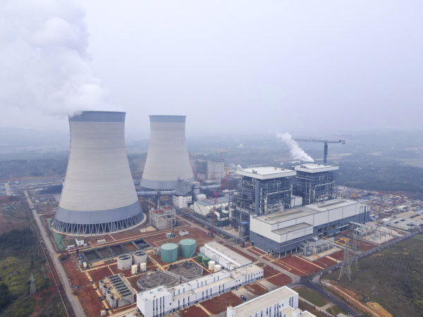 湖南省重点项目巡礼永州电厂1号机组正式投产发电