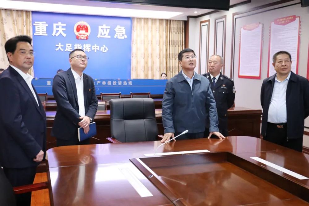 陈一清:提高站位 坚守底线 防范风险为建设更高水平的平安大足作出