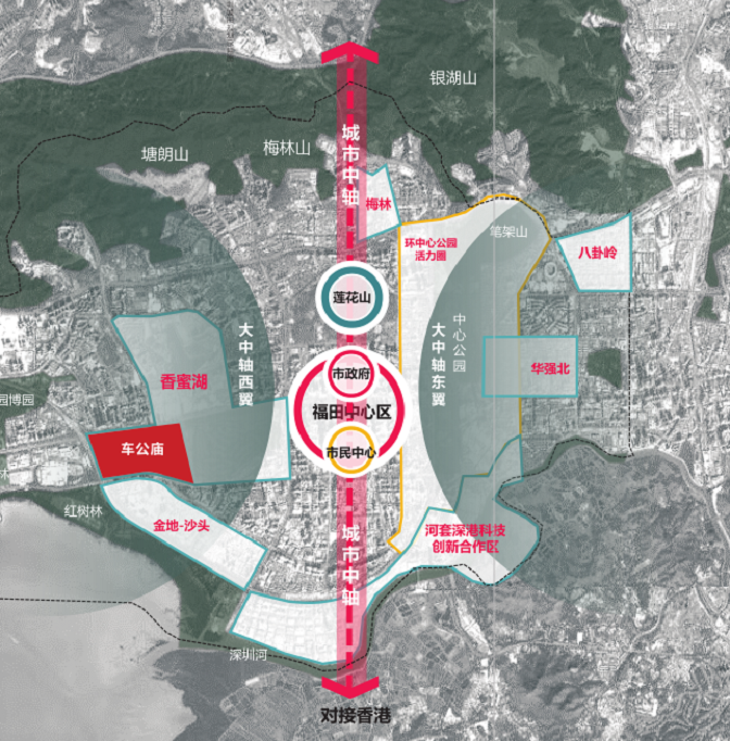 车公庙旧改项目拟立项:拟拆迁建面达48万㎡