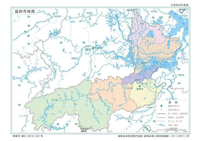 赫山區地處洞庭湖平原向雪峰山脈的過渡地帶,地勢西高東低