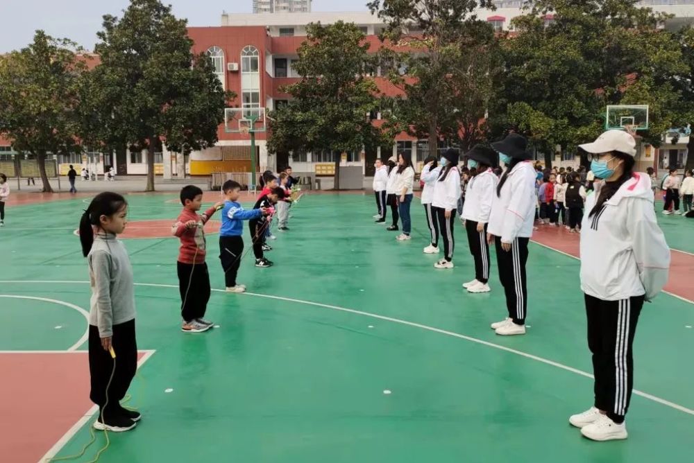 秋高气爽日，体测正当时｜漯河育才小学开展学生体质健康测试工作 - 气体汇