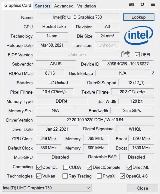 华硕1080猛禽GPUZ参数图片