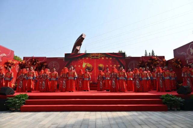 紅心向黨愛在梅鋼梅鋼第十一屆集體婚禮甜蜜來襲