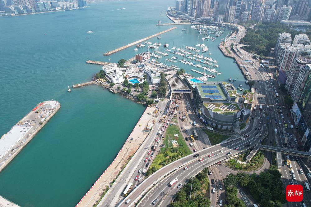 探访香港重大民生工程中环湾仔绕道