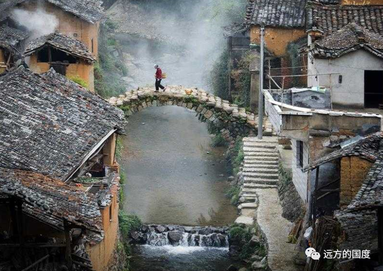 藏於浙江深山中的古村,原生態環境配小洋房,景色優美似人間仙境_騰訊