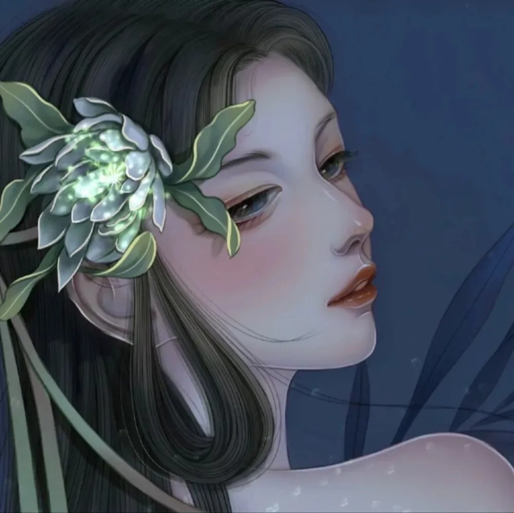 动漫女生头像莫失心所念万物尽可期