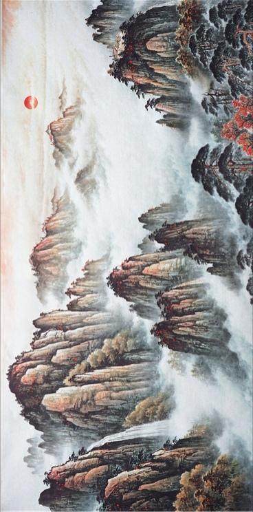 山水画精选30幅(长幅),共赏