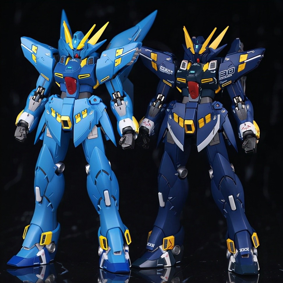 机战30:原创主角机凶鸟30模型实物详解 可手动解除封印的晓击霸_腾讯