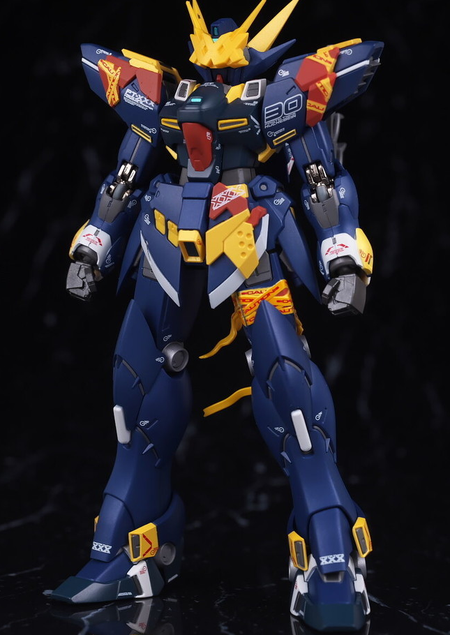 机战30:原创主角机凶鸟30模型实物详解 可手动解除封印的晓击霸_腾讯