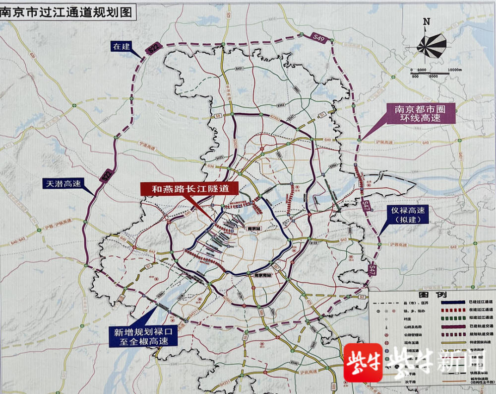 和燕路過江通道是目前國內長江上建設難度最大的盾構隧道之一.