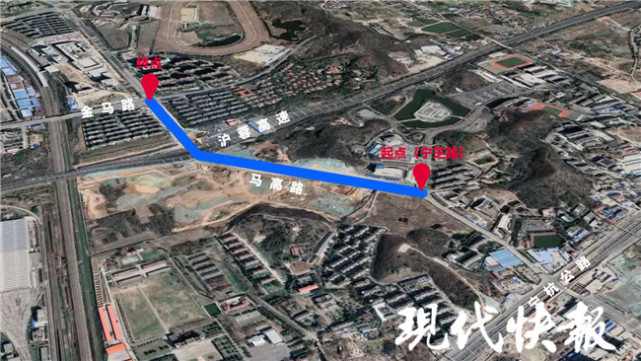 南京栖霞区马高路北延建成通车,从宁杭公路北上可直达金马路