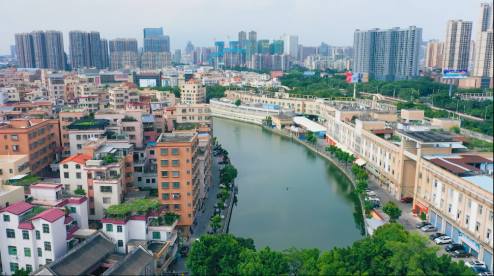 走进禅城区石湾镇街道塘头村,一幅崭新秀美的画卷映入眼帘:乡间道路