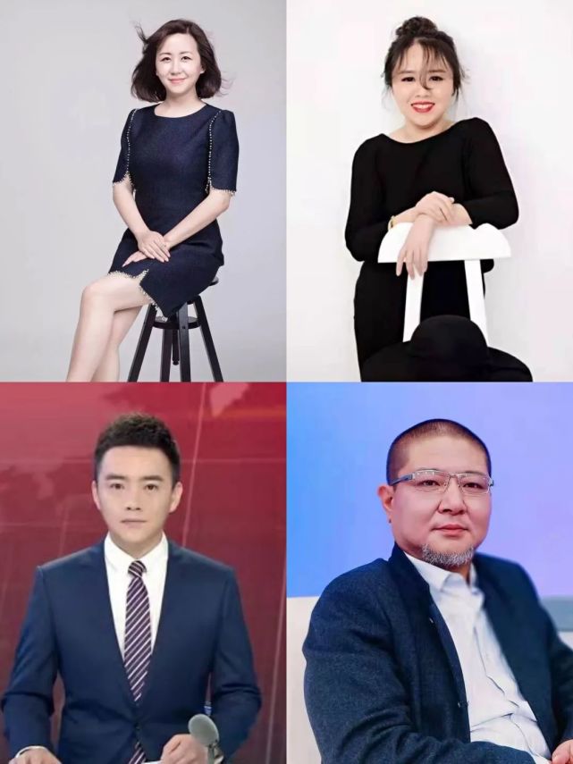 左上:长三角之声主持人 沈蕾右上:南通交通广播一级播音员 林西左下