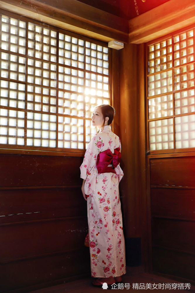 清新靓丽的和服小姐姐,美极了