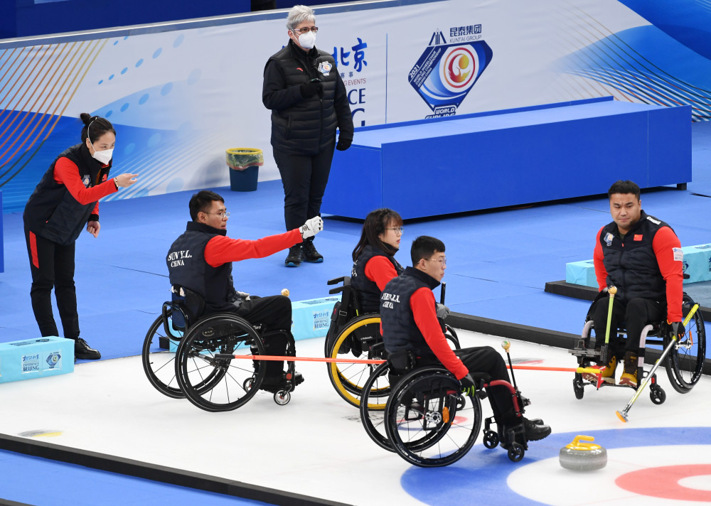 (走近冬奥)轮椅冰壶——"相约北京"2021年世界锦标赛中国队夺金