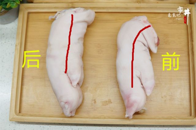 买猪蹄,你能分清"前蹄"和"后蹄"吗?4个区别很明显,别买错