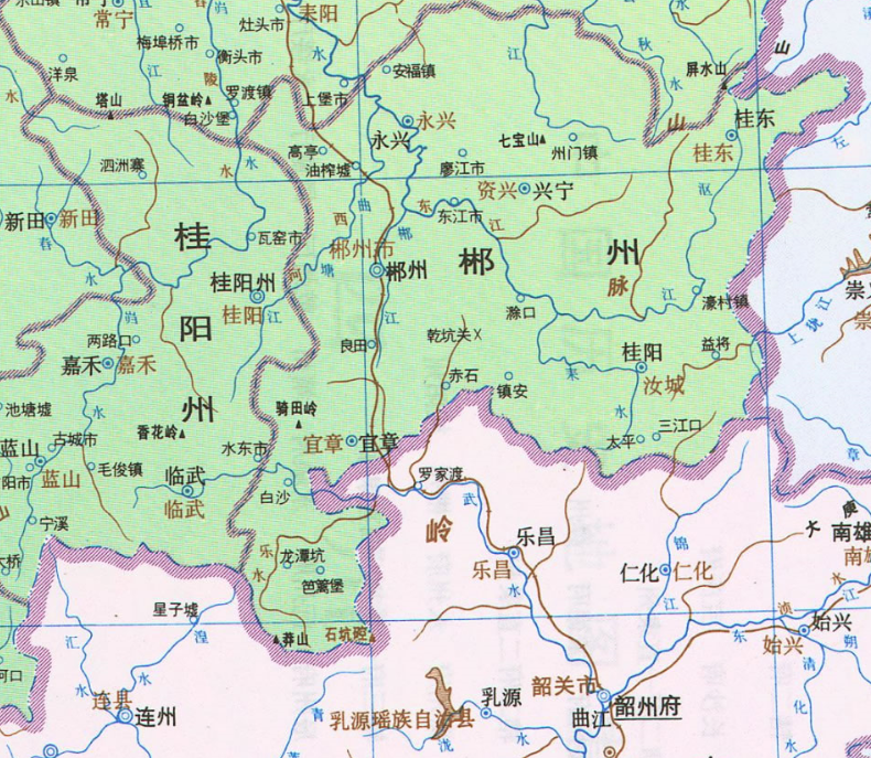 湖南,廣東兩省交界處,為何在歷史上長期存在