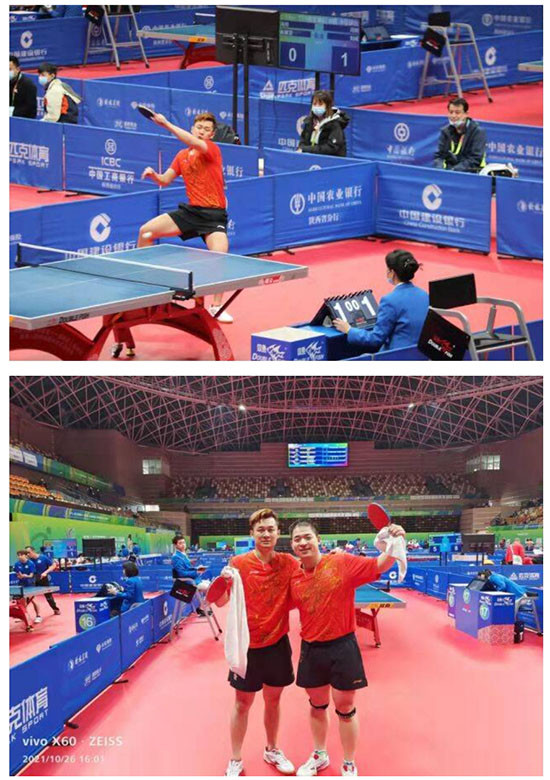 在乒乓球项目中,东京残奥会tt9—10级冠军赵裔卿再获全国冠军,王聪在
