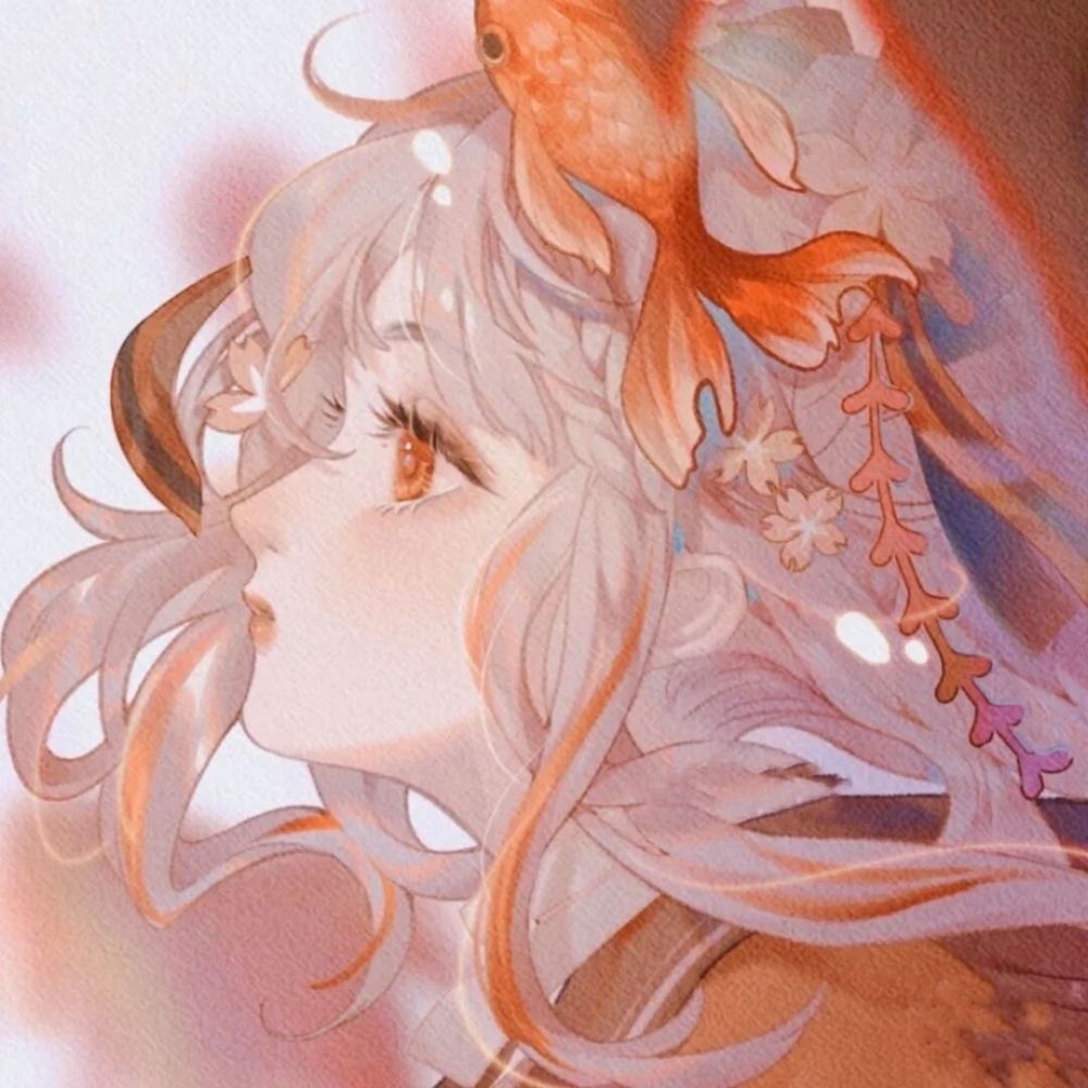 小众温柔可爱动漫女生头像