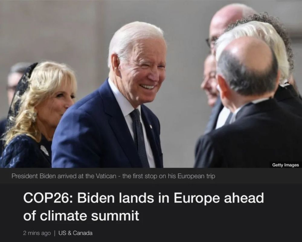 1030外媒头条阅读拜登在气候峰会前抵达欧洲英国就渔业威胁警告法国