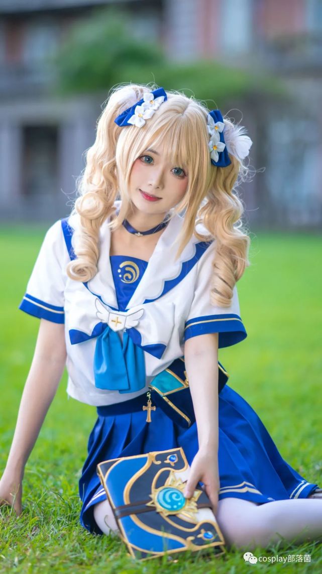 cos原神芭芭拉cos正片七海抹茶酱