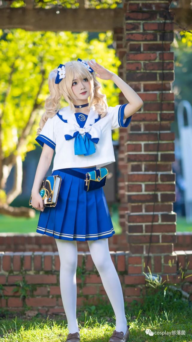 cos:原神芭芭拉cos正片@七海抹茶酱