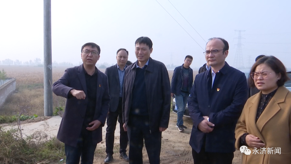 10月28日,运城市监委委员钟留保带队来到我市,就灾后重建监督,疫情