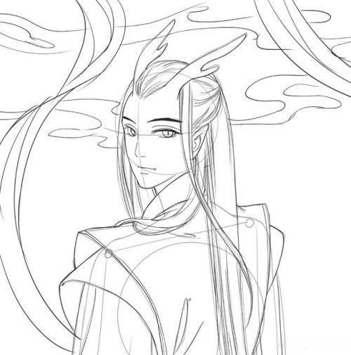 古风仙侠人物怎么画?看这里