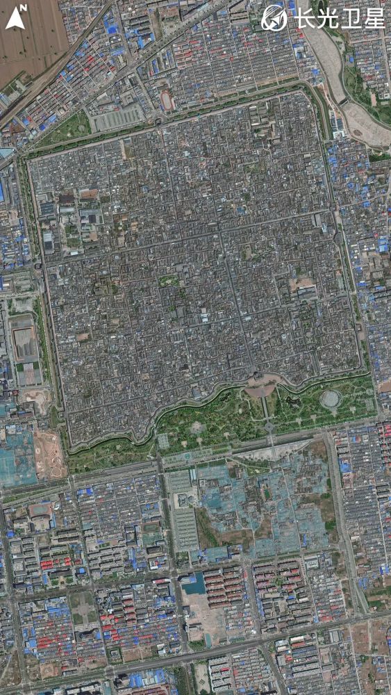 【卫星x古城】平遥古城"世界文化遗产"_腾讯新闻