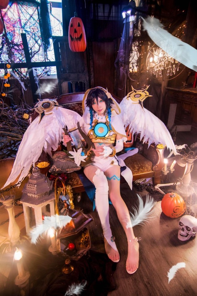 原神 温迪cosplay_腾讯网