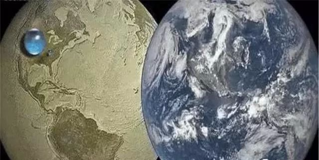 如果把地球上的水抽干,会是怎么样?