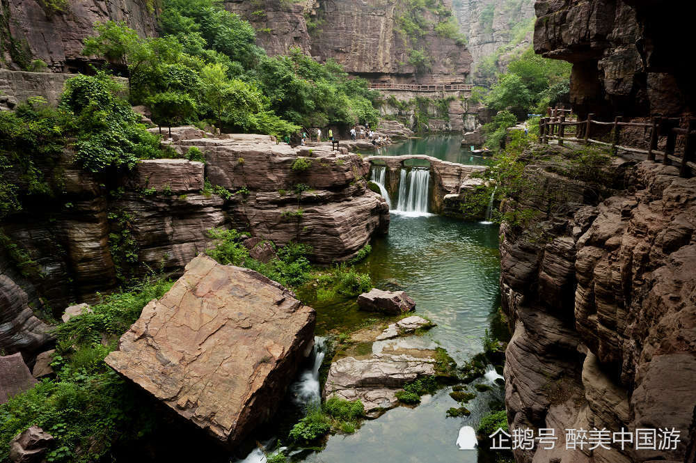 畅游云台山景区,山清水秀,景观独特,附带游玩攻略